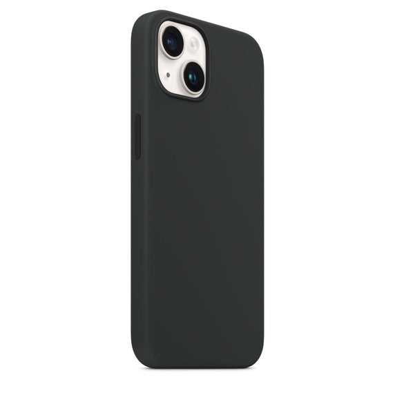 Charcoal Black Silicon Phone Case for iPhone 13 Series